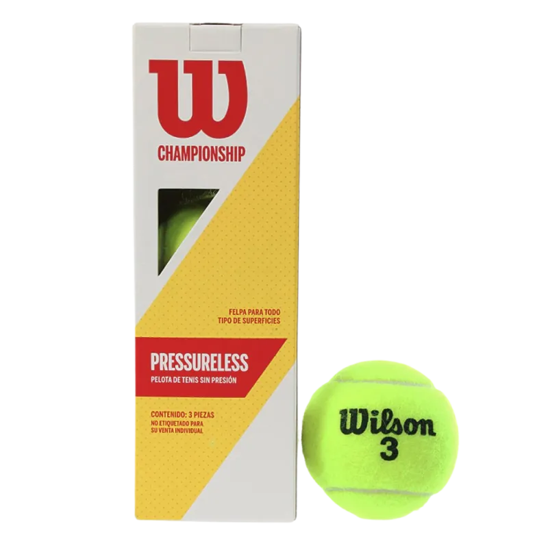 PELOTA CHAMPIONSHIP PRESSURLESS X3